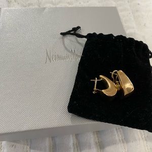 Authentic Rose Gold Hoops